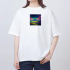 G7のショップのエーテルリーフ イルミネーションデスクライト Oversized T-Shirt