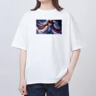 カズの「星屑の舞う森の守り手」 Oversized T-Shirt