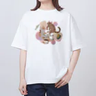 にゃんころのにゃんころず オーバーサイズTシャツ