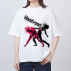 bloodsportの#4 naga eclipse オーバーサイズTシャツ