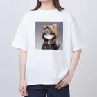 陽だまりshopのパーカー猫 オーバーサイズTシャツ