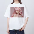 coco_angelのピンクダイヤモンドの女神 - アリアンナ・ロゼッタ Oversized T-Shirt