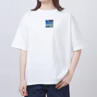 shou---の青空爽快 オーバーサイズTシャツ