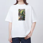 おっちゃんストアの宇宙人ライダー Oversized T-Shirt