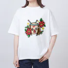 Shou3s-Storeのおちむしゃ Xmas ver Oversized T-Shirt