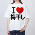 I LOVE SHOPのI LOVE 梅干し オーバーサイズTシャツ