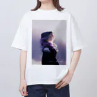 Hoodie_AIのTwilight Glow オーバーサイズTシャツ