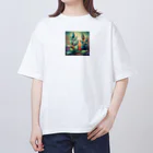 jenneyppaiのグリーンライフ オーバーサイズTシャツ