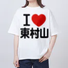 I LOVE SHOPのI LOVE 東村山 Oversized T-Shirt