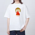 メリーメリークリスマスランドのApple Princess りんごちゃん Oversized T-Shirt