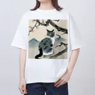 浮世絵デパートの浮世絵猫 オーバーサイズTシャツ