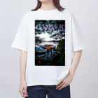 outdoor lifeのcamper  オーバーサイズTシャツ