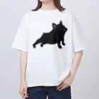 フレブルとパググッズS’IRISERのフレンチブルドッグ　のびー Oversized T-Shirt