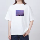 玉手箱の南国の冬空 Oversized T-Shirt