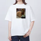 玉手箱のアルパカランチ オーバーサイズTシャツ