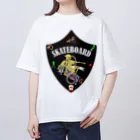 CyberArmadilloのスケートボード Oversized T-Shirt