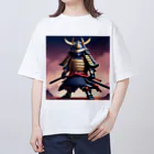 Zamurai【侍-samurai-】アートのZamurai【甲冑】ディフォルメ オーバーサイズTシャツ