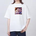 終わらない夢🌈の魔法を操る少女と守護龍✨シリーズ① オーバーサイズTシャツ