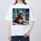 ニャーちゃんショップのトレーダーキャット オーバーサイズTシャツ