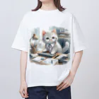 夢見る猫の箱庭のMr. Office Cat オーバーサイズTシャツ