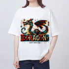 FX海外のドラゴンｎｅｗｙｅａｒ オーバーサイズTシャツ