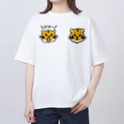 okamemonoの虎ガオー Oversized T-Shirt