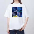 KEIKO's art factoryの「四季と星」の4部作 オーバーサイズTシャツ