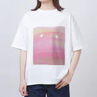 いさきのれいなのやさしい風が吹く Oversized T-Shirt