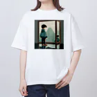 みとみとショップの孤独な少年　　 Oversized T-Shirt