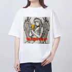 パイルドライバーのAngel beer Oversized T-Shirt