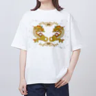 Amiの灯籠竜 和紙 オーバーサイズTシャツ
