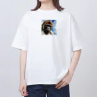 Animal_murmurのゴリラ呟き オーバーサイズTシャツ