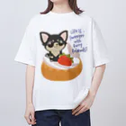 Pawsome Islandのチワワと一緒に楽しむデザートの世界！ Oversized T-Shirt