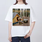 camper's dogのcamper's dog  トイプードル Oversized T-Shirt