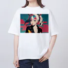 tokyo_citypopのkawaii 東京ガールアート Oversized T-Shirt