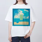 あぼか堂のアオハル オーバーサイズTシャツ