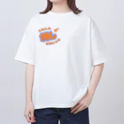 推しごとroomの推しカツちゃんオレンジ オーバーサイズTシャツ