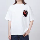 てくのちゃんのガラスのハート Oversized T-Shirt