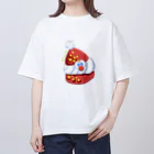 KAMI STOREのいちごサンタ🍓 オーバーサイズTシャツ