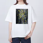 みよりのdroplet / 絵画 / 印象派 / 創作 オーバーサイズTシャツ