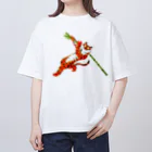 segasworksの功夫のトラちゃん（酔棍） Oversized T-Shirt