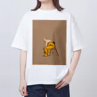 癖強のニン人（休憩中） Oversized T-Shirt