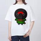 いんこ屋堂のキスジインコ オーバーサイズTシャツ