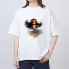 miimishopのフラガール Oversized T-Shirt