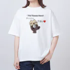 悪パパのPutTissuesHere1 Oversized T-Shirt