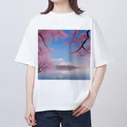 takuSHOP99の和の桜 Oversized T-Shirt