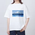 FredOBのピクセル富士 オーバーサイズTシャツ