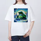 ima311の排雪ダンプカー オーバーサイズTシャツ