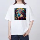 peachfizの森の女神 オーバーサイズTシャツ