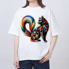 宇宙猫の宇宙猫06 Oversized T-Shirt